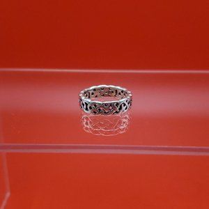 Size 5.5 925 Sterling Silver Cool Design Celtic Ring